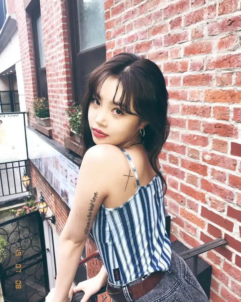 Hình xăm của Soojin