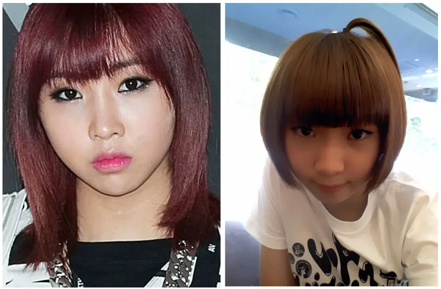 minzy 2ne1 plastic surgery