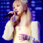 Blonde Hair K-Pop Star Gaeul