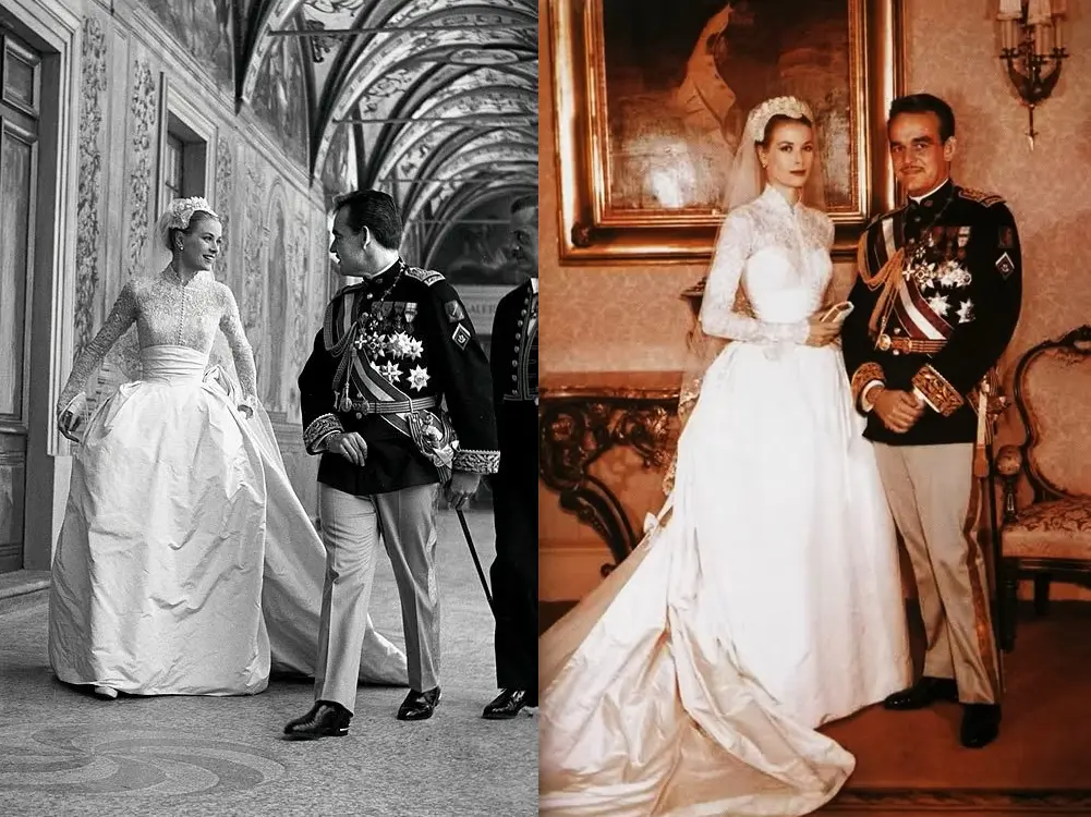  Grace Kelly – Wedding Dress for Prince Rainier III (1956)