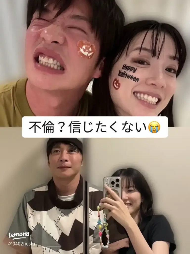 Mei Nagano and Kei Tanaka